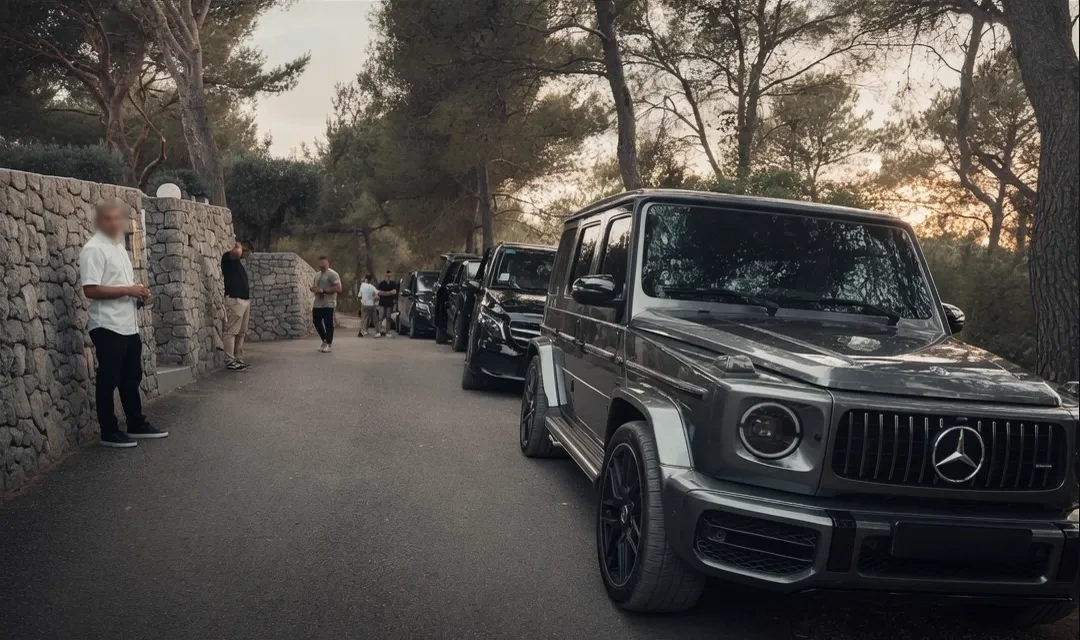 Convoy staging — Ibiza villa