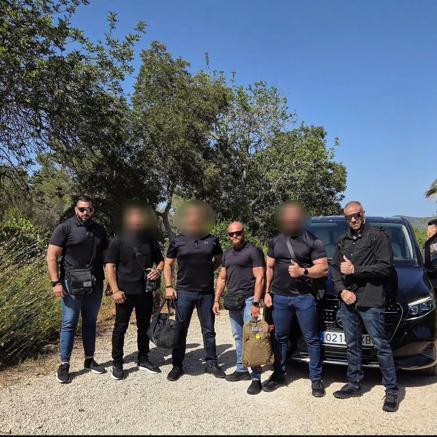 Pentagon operators — identities protected