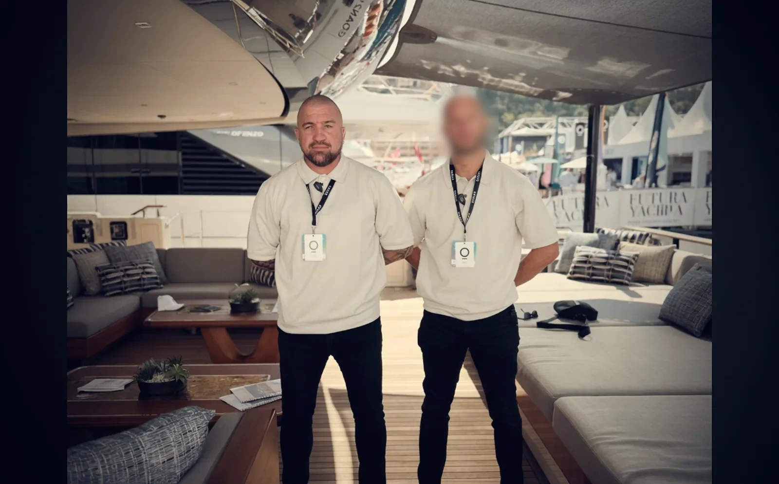 Yacht show detail — Monaco