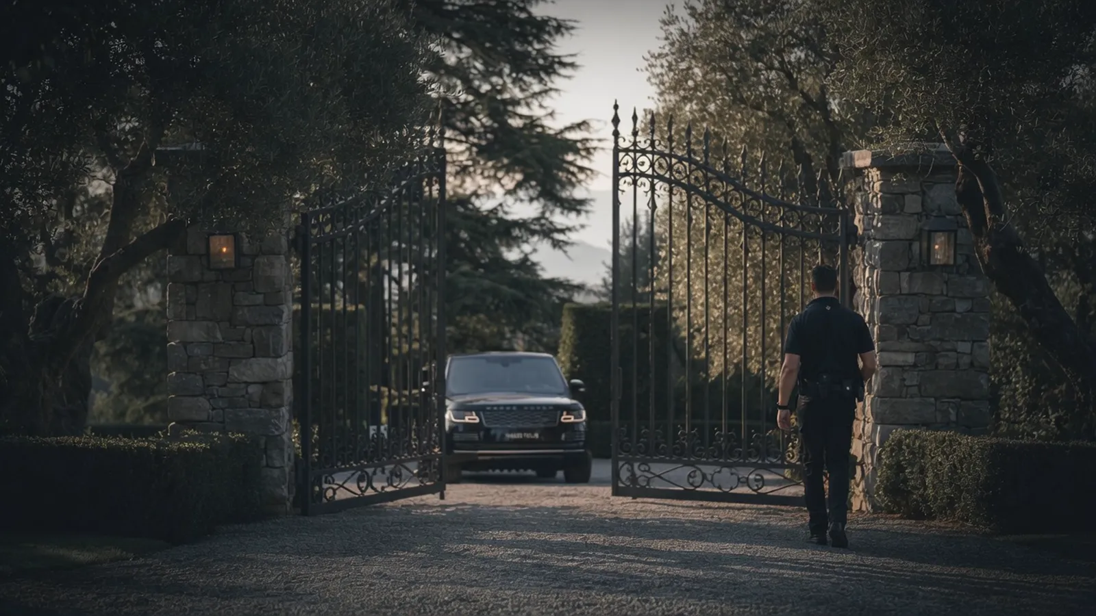 Residential estate protection — perimeter detail