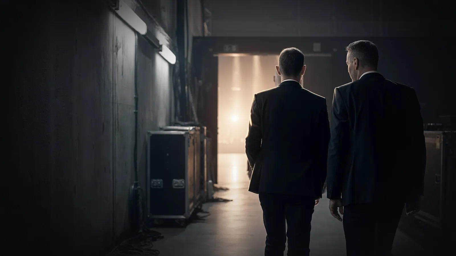 Backstage escort — arena operations